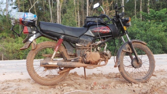 My Dirty Bike Loves Playing in the Mud